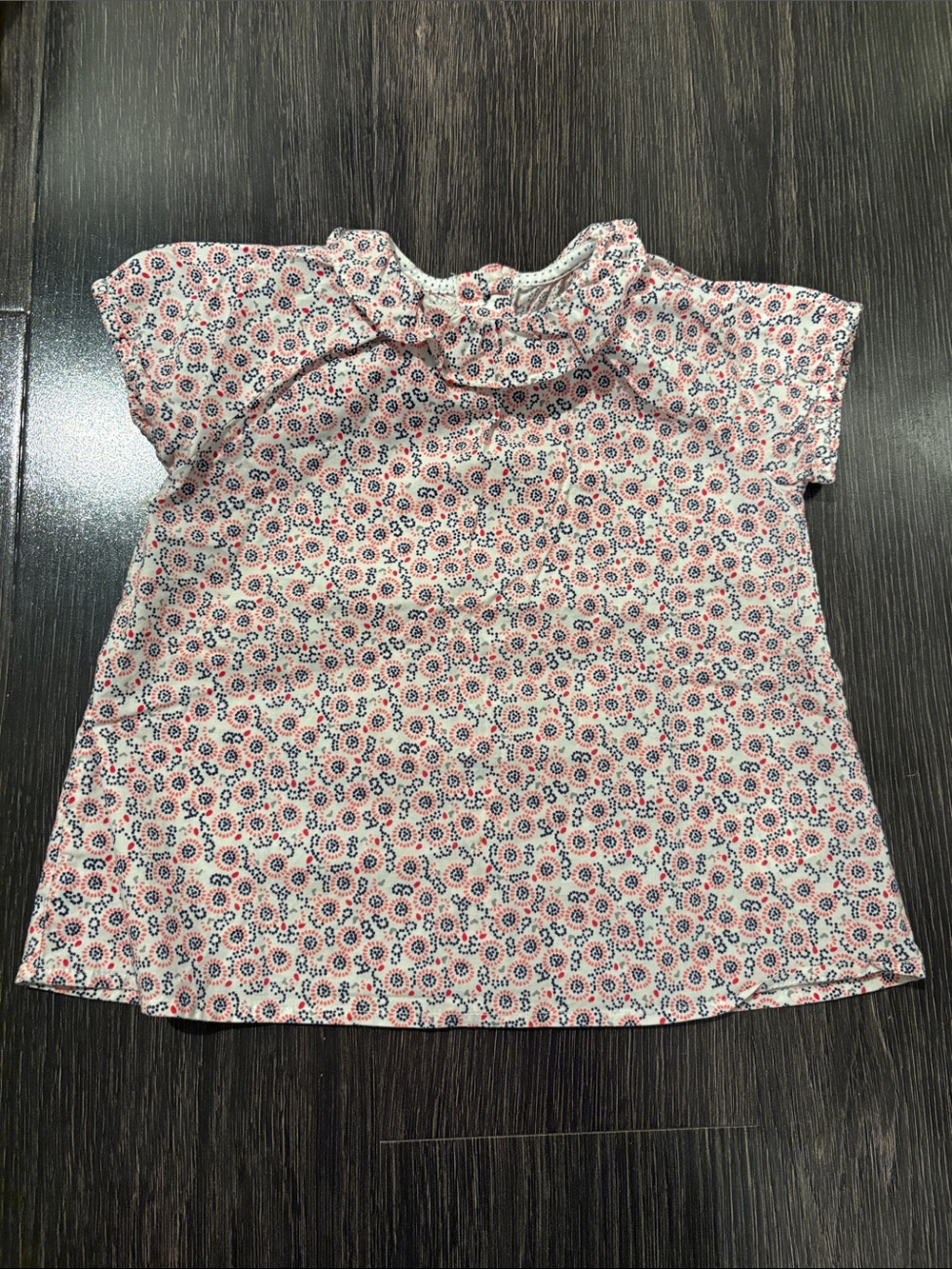 Petit Bateau button down back dress 100% cotton - Picture 1 of 5